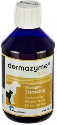 Dermazyme Gold Shampoo Hond En Kat 240ml - Ecuphar
