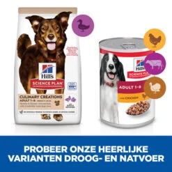 Hill's Science Plan Culinary Creations Eend En Aardappel Medium Hond 14kg 11 Hill's Science Plan Culinary Creations Eend En Aardappel Medium Hond 14kg -Dierbenodigdheden Verkoop 052742054735 4 NL 1