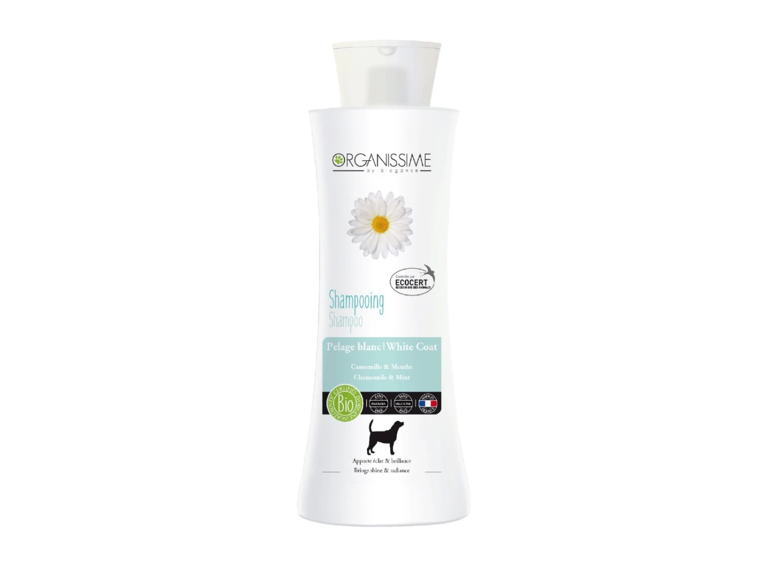 Organissime Hond Witte Vacht Shampoo 250ml 1 Organissime Hond Witte Vacht Shampoo 250ml