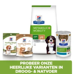 Hill's Hill’s Prescription Diet Metabolic + Mobility – Hondenvoer Met Kip – 4kg -Dierbenodigdheden Verkoop 52742000633 5 NL