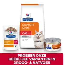 Hill's Prescription Diet C/d Multicare Stress Urinary Care Kattenvoer Met Zeevis 8kg -Dierbenodigdheden Verkoop 52742050348 5 NL