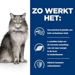 Hill's Hill’s Prescription Diet L/D – Kattenvoer Met Kip – 1,5kg -Dierbenodigdheden Verkoop 52742869506 2 NL