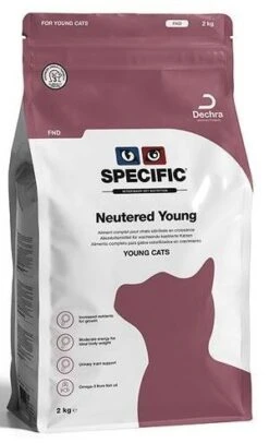 Specific FND Neutered Young - Kattenvoer - 4x 400g