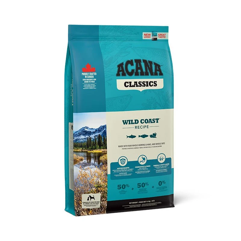 Acana Classics Wild Coast Hond 11,4kg 1 Acana Classics Wild Coast Hond 11,4kg