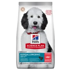 Nieuwe Producten 5 Hill's Science Plan Hypoallergenic Large Hond Met Zalm 14kg