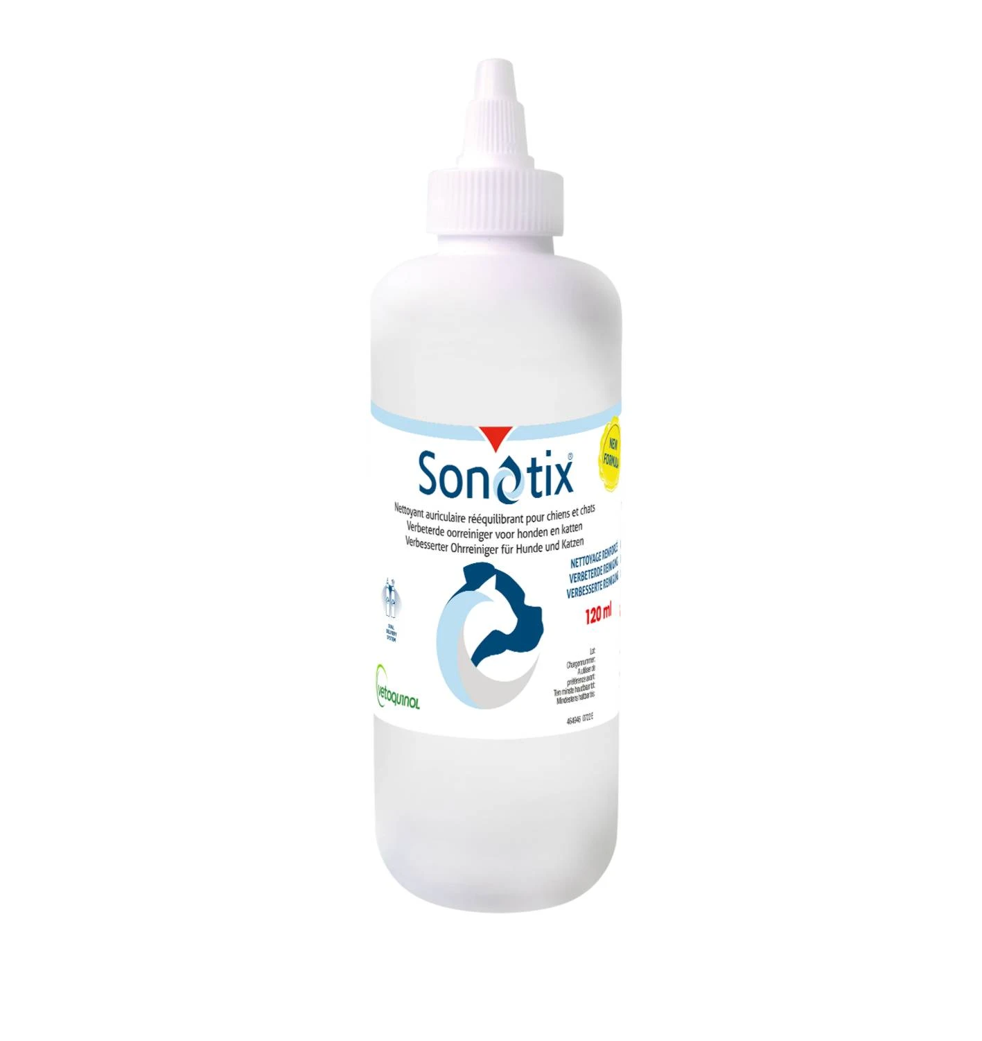 Vetoquinol Sonotix 120ml - Oorreiniger 2 Vetoquinol Sonotix 120ml - Oorreiniger - Afbeelding 2