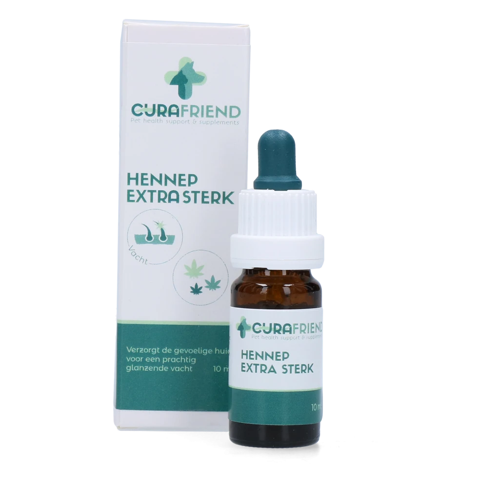 Curafriend Hennep Extra Sterk 10ml 1 Curafriend Hennep Extra Sterk 10ml