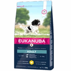 Eukanuba Adult Medium Breed – Hondenvoer Met Kip – 3kg