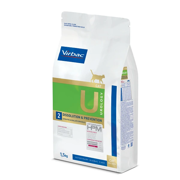 Virbac HPM Urology Dissolution & Prevention U2 - Kattenvoer - 7kg 2 Virbac HPM Urology Dissolution & Prevention U2 - Kattenvoer - 7kg - Afbeelding 2