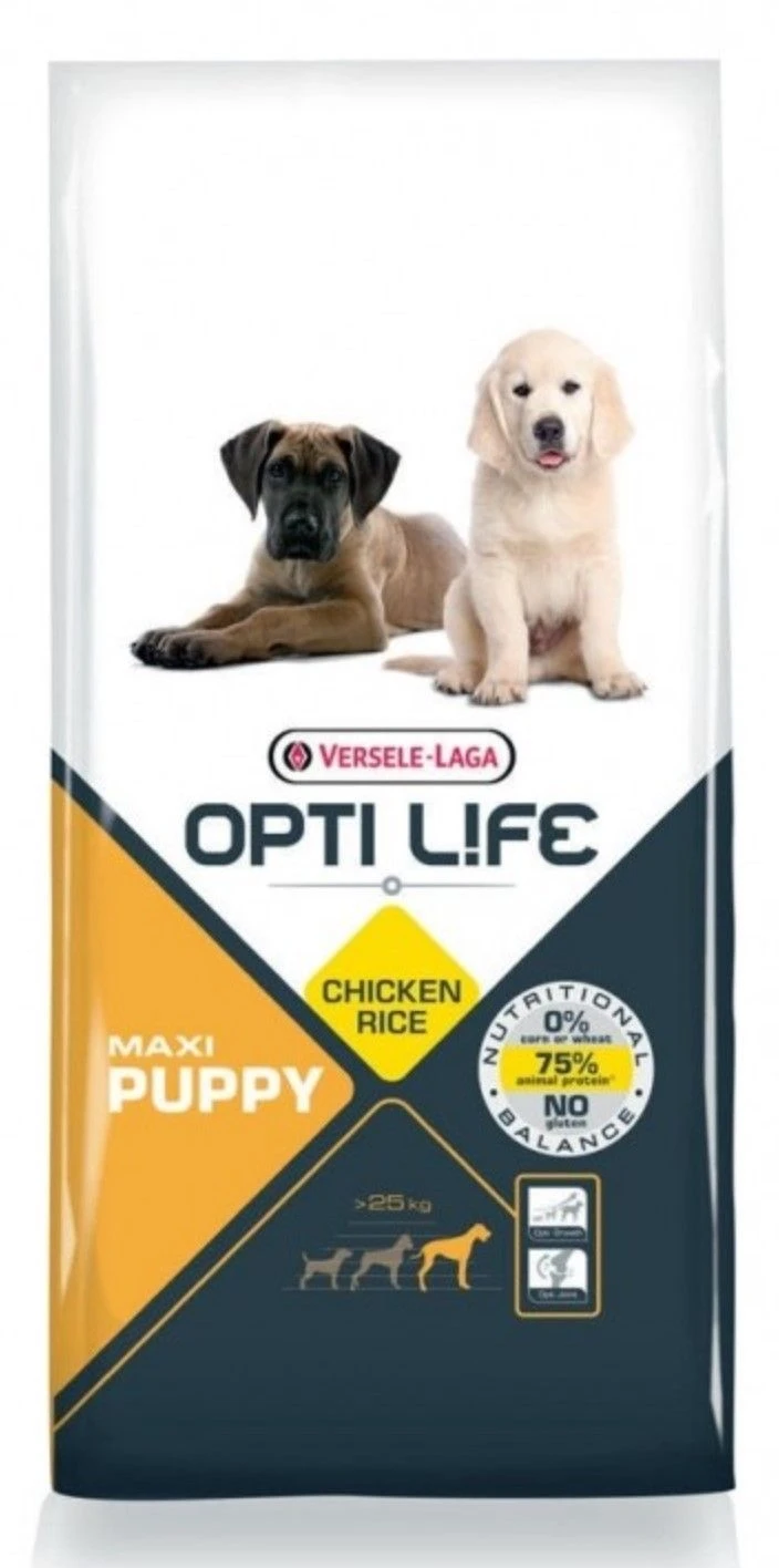 Opti Life Puppy Maxi 12,5kg 1 Opti Life Puppy Maxi 12,5kg